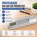 Ver imagem 5 de Regua 20cm com Calculadora Eletronica 8 Digitos Portatil de Mesa para Escola Escritorio Estudante Tr