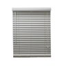 Persiana Horizontal Pvc 50mm Branca 140 (L) X 140 (A) cm Cortina Tipo Madeira Luxo 1,40 x 1,40 m - 1