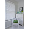 Persiana Horizontal Pvc 50mm Branca 140 (L) X 140 (A) cm Cortina Tipo Madeira Luxo 1,40 x 1,40 m - 2