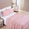 Jogo de Lençol Solteiro Square 3 Peças Rosa - 2