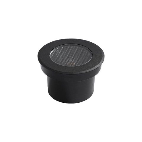 Embutido de Solo Led Nordecor Senf 6850 15w 24° Alto Irc 90 Bivolt Preto 2700k Luz Amarela