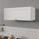 Ver imagem 1 de Armário Aéreo Planejado Porta Basculante 80cm Arizona CabeCasa MadeiraOriginals Branco