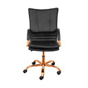 Ver imagem 3 de Cadeira Office Denver Baixa - Dourada:red Gold