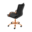 Ver imagem 2 de Cadeira Office Denver Baixa - Dourada:red Gold
