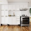 Ver imagem 6 de Balcão Cozinha em Aço com Pia Colors Branco Bertolini