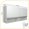Armário Aéreo Multiuso 120cm 100%mdf Cozinha/área de Serviço - 2