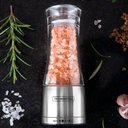 Ver imagem 4 de Kit 2 Moedores de Sal Pimenta Tramontina Inox com Moinho Cerâmica Realce
