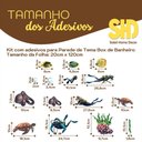 Ver imagem 4 de Adesivo Box Banheiro Infantil Mergulhadores Fundo do Mar