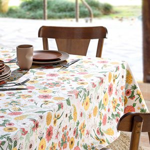 Toalha de Mesa Quadrada 4 Lugares Dohler Clean 140x140 Elane