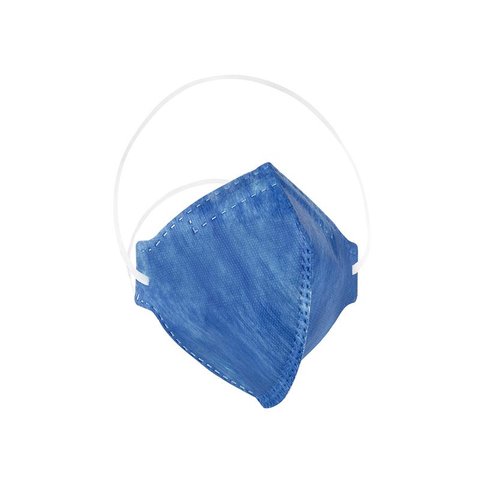 Respirador Semi Facial Descartável Pro Agro Azul Pff1 sem Válvula - Deltaplus Wps 1027