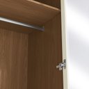 Ver imagem 7 de Roupeiro 2 Portas de Vidro e 2 Gavetas