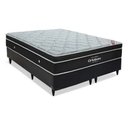 Ver imagem 1 de Cama Box Queen + Colchão Ortobom Elegant Molas Superpocket 68x158x198