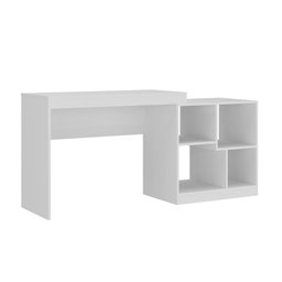 Escrivaninha 160cm Multifuncional 4 Nichos Ho-2904 Hecol Móveis - 3 Escrivaninha 160cm Multifuncional 4 Nichos Ho-2904 Hecol Móveis - 3