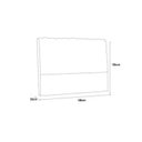 Ver imagem 3 de Cabeceira Cama Box Estofada Casal Casal Dama Plus Suede Bege - Simbal
