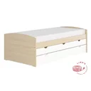 Ver imagem 3 de Bicama Solteiro 3 Gavetas em Madeira Maciça Ulli