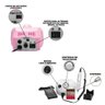 Lixadeira Elétrica Manicure Profissional Motor Unhas Acabamento Perfeito Nail Drill Porquinho 45. - 6