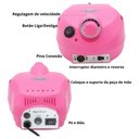 Ver imagem 7 de Lixadeira Elétrica Manicure Profissional Motor Unhas Acabamento Perfeito Nail Drill Porquinho 45.