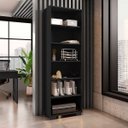 Ver imagem 4 de Livreiro 5 Prateleiras Office Preto