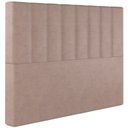 Ver imagem 1 de Cabeceira Casal 138 cm Dubai Veludo Rose Soon