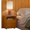 Ver imagem 3 de Cabeceira Casal Extensível Frida com Mesas de Cabeceira Cinamomo - Madetec