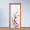 Ver imagem 2 de Adesivo de Porta - Flor Branca Delicada