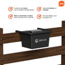 Ver imagem 5 de Kit 3 Bebedouros para Animais 25l Preto Gplas