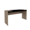 Ver imagem 2 de Escrivaninha Ho-2902 Home Office Hecol Móveis 150cm Avelã E Onix