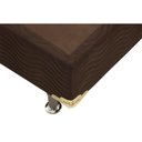 Ver imagem 2 de Cama Box Base Universal King Americana Suede Brown (186x198x23) - Ortobom