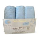 Ver imagem 2 de Kit 3 Forros Trocador Bebê Impermeável Portátil 61cm X 30,5cm Macio 80% Algodão e 20% Poliéster Came