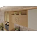 Ver imagem 5 de Armário Aéreo P/ Cozinha Condessa C/ 1 Porta Basculante 120cm Carvalho/cinza - Nesher