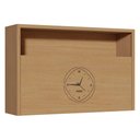 Ver imagem 1 de Armário Aéreo P/ Cozinha Condessa C/ 1 Porta Basculante 120cm Carvalho/cinza - Nesher