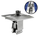 Ver imagem 1 de Fixador Grampo Intermediário Middle Clamp Placa Painel Solar Alumínio e Inox | Perfil Master