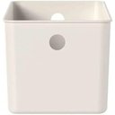 Ver imagem 3 de Caixa Organizadora 6,6L Tampa Decorativa Flow Bege ou Multiuso Lavanderia Cozinha
