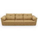 Ver imagem 6 de Sofá Retrátil para Sala de Estar 4 Lugares 297cm Riza S03 Couro Soft Bege - Lyam Decor