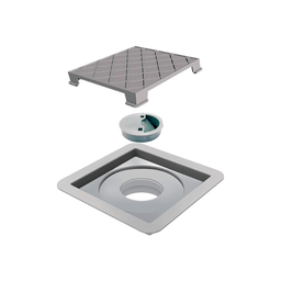 Ralo Quadrado Novii Oculto 10x10cm - Ralo Linear - 1 Ralo Quadrado Novii Oculto 10x10cm - Ralo Linear - 1