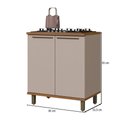 Ver imagem 3 de Balcão de Cozinha 80cm Munique 2 Portas Camurca - Indekes