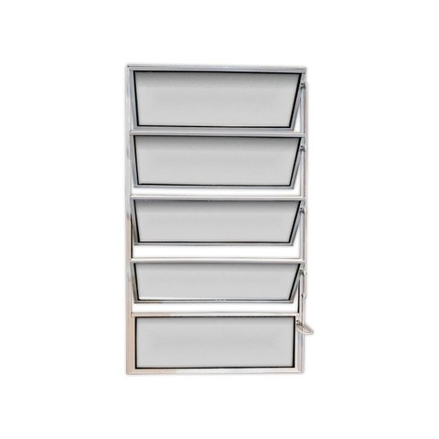 Vitro Basculante Branco 100x60 Linha Turquesa Vidro Mini Boreal