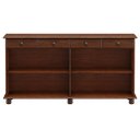 Ver imagem 3 de Balcão Madeira Maciça 4 Portas Rubi Finestra Móveis