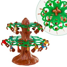 Jogo Pula Macaco Infantil até 4 Jogadores Clássico Brinquedo - 7