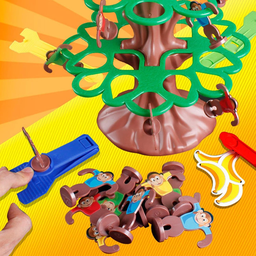 Jogo Pula Macaco Infantil até 4 Jogadores Clássico Brinquedo - 6