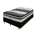 Ver imagem 1 de Cama Box King + Colchão Molas Pocket Topazio Turquia 198x200x61cm