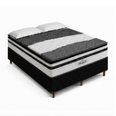 Ver imagem 6 de Cama Box King + Colchão Molas Pocket Topazio Turquia 198x200x61cm