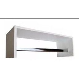 Nicho Cabideiro 60cm - Porta Cabide - Closet, Área de Serviço - Prateleira - 2
