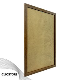 Moldura A3 30x42cm com Vidro e Fundo Quadro Diploma Alvará Retrato Impressão Fotografia:marrom - 2