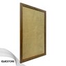 Moldura A3 30x42cm com Vidro e Fundo Quadro Diploma Alvará Retrato Impressão Fotografia:marrom - 2