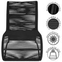 Ver imagem 5 de Poltrona para Área Externa Portugal em Alumínio e Cordão Preto