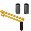 Ver imagem 4 de Desforcímetro Torqueador Manual 780 Kgf Potente com Maleta e 2 Soquetes 32 e 33 Mm Rotta 376 500201
