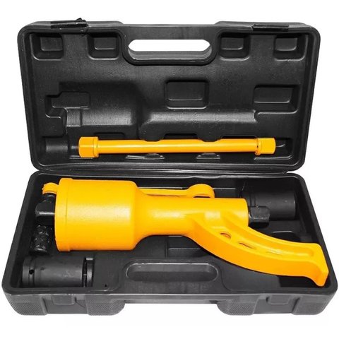 Desforcímetro Torqueador Manual 780 Kgf Potente com Maleta e 2 Soquetes 32 e 33 Mm Rotta 376 500201