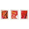 Quadro arte 30x66 canvas formas abstratas mod 6 - 1