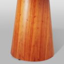 Ver mais imagens de Mesa de Jantar Araça Tampo Redondo Base Cone - 100 Cm
